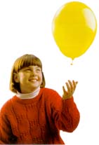 Child with balloon 